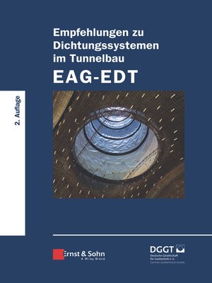 cover image of Empfehlungen zu Dichtungssystemen im Tunnelbau EAG-EDT